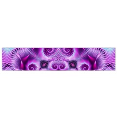 Purple Ecstasy Fractal Flano Scarf (small) by KirstenStar