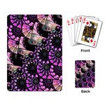 Hippy Fractal Spiral Stacks Playing Cards Single Design Back