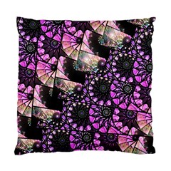 Hippy Fractal Spiral Stacks Cushion Case (single Sided) 