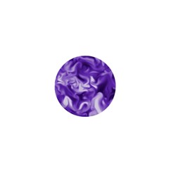 Lavender Smoke Swirls 1  Mini Button Magnet