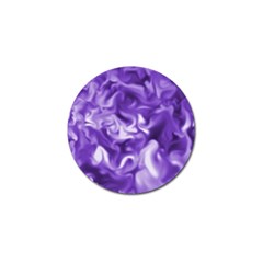 Lavender Smoke Swirls Golf Ball Marker 4 Pack