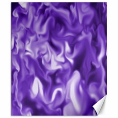 Lavender Smoke Swirls Canvas 8  X 10  (unframed) by KirstenStar