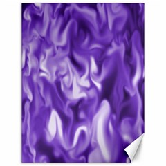 Lavender Smoke Swirls Canvas 12  X 16  (unframed) by KirstenStar