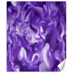 Lavender Smoke Swirls Canvas 20  X 24  (unframed)