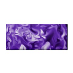 Lavender Smoke Swirls Hand Towel by KirstenStar