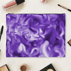 Lavender Smoke Swirls Cosmetic Bag (xl)