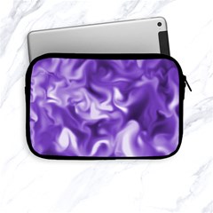 Lavender Smoke Swirls Apple Ipad Mini Zippered Sleeve