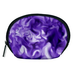 Lavender Smoke Swirls Accessory Pouch (medium)