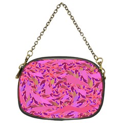 Bright Pink Confetti Storm Chain Purse (one Side) by KirstenStar