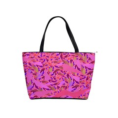 Bright Pink Confetti Storm Large Shoulder Bag by KirstenStar