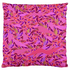 Bright Pink Confetti Storm Standard Flano Cushion Case (two Sides) by KirstenStar