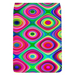 Psychedelic Checker Board Removable Flap Cover (l)