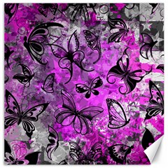 Butterfly Graffiti Canvas 16  X 16  (unframed)