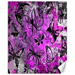 Butterfly Graffiti Canvas 16  X 20  (unframed)