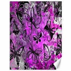 Butterfly Graffiti Canvas 36  X 48  (unframed)