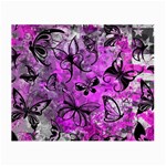 Butterfly Graffiti Glasses Cloth (Small, Two Sided) Front