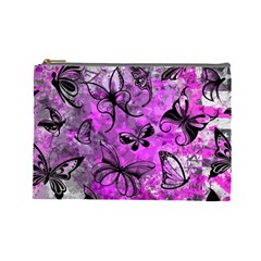 Butterfly Graffiti Cosmetic Bag (large) by ArtistRoseanneJones