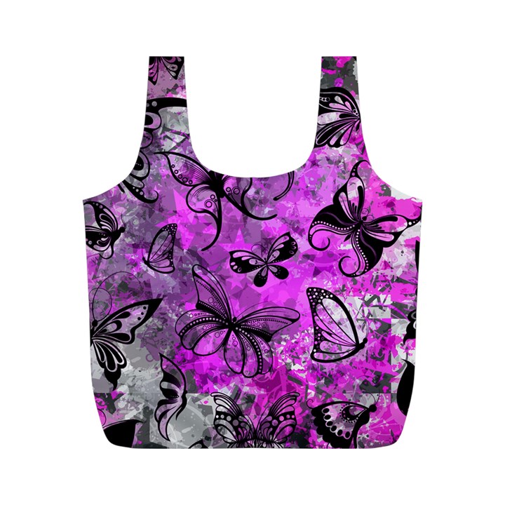 Butterfly Graffiti Reusable Bag (M)