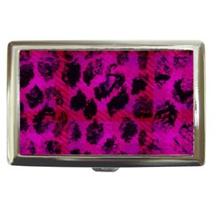 Pink Leopard Cigarette Money Case