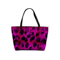 Pink Leopard Large Shoulder Bag