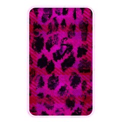 Pink Leopard Memory Card Reader (rectangular)