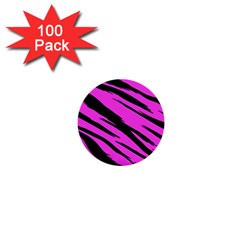 Pink Tiger 1  Mini Button (100 Pack)