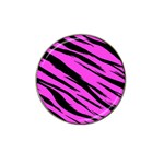 Pink Tiger Golf Ball Marker 4 Pack (for Hat Clip) Front