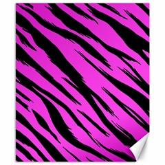 Pink Tiger Canvas 8  X 10  (unframed) by ArtistRoseanneJones