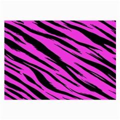 Pink Tiger Glasses Cloth (large, Two Sided)