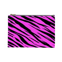 Pink Tiger Cosmetic Bag (large)