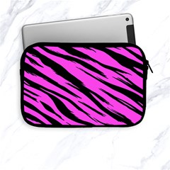 Pink Tiger Apple Ipad Mini Zippered Sleeve