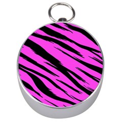 Pink Tiger Silver Compass