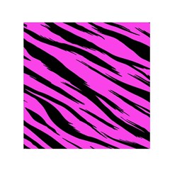 Pink Tiger Small Satin Scarf (square)