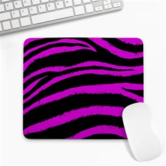 Pink Zebra Large Mouse Pad (rectangle)