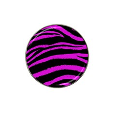 Pink Zebra Golf Ball Marker (for Hat Clip)