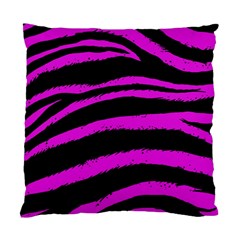 Pink Zebra Cushion Case (single Sided) 