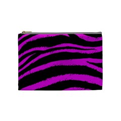 Pink Zebra Cosmetic Bag (medium)