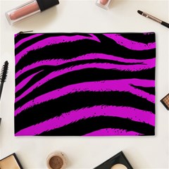 Pink Zebra Cosmetic Bag (xl)