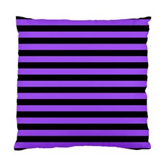 Purple Stripes Cushion Case (single Sided) 