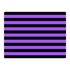 Purple Stripes Double Sided Flano Blanket (mini)