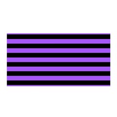 Purple Stripes Satin Wrap