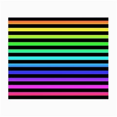 Rainbow Stripes Glasses Cloth (small) by ArtistRoseanneJones