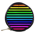 Rainbow Stripes Mini Makeup Case Back