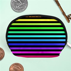 Rainbow Stripes Accessory Pouch (medium)