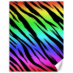 Rainbow Tiger Canvas 12  X 16  (unframed) by ArtistRoseanneJones