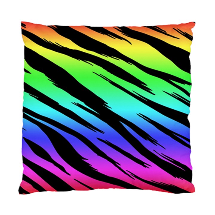 Rainbow Tiger Cushion Case (Two Sided) 