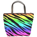 Rainbow Tiger Bucket Handbag Back