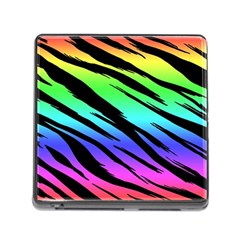 Rainbow Tiger Memory Card Reader With Storage (square)