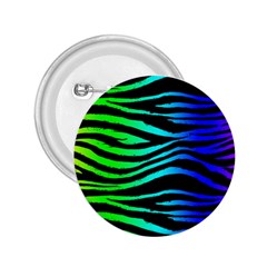 Rainbow Zebra 2 25  Button