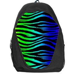 Rainbow Zebra Backpack Bag